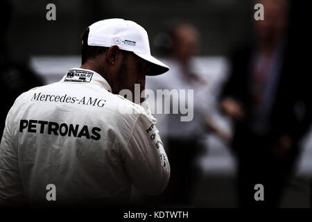 Suzuka, Giappone. 7 ottobre 2017. Lewis Hamilton F1 : Gran Premio di Formula 1 giapponese al circuito di Suzuka a Suzuka, in Giappone. Crediti: Sho Tamura/AFLO/Alamy Live News Foto Stock