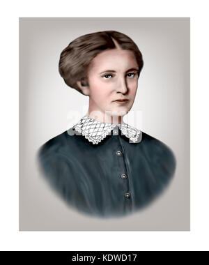 Elizabeth garrett Anderson, 1836 - 1917, medico inglese, suffragist Foto Stock