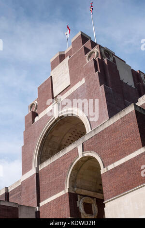 Thiepval Memorial Thiepval Albert Peronne Somme Hauts-de-France Francia Foto Stock