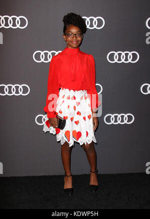 L'evento esclusivo di Audi che celebra i 69° Emmy tenutosi presso l'Highlight Room del Dream Hotel di Hollywood, California. Con: Marsai Martin dove: Los Angeles, California, Stati Uniti quando: 14 set 2017 Credit: Adriana M. Barraza/WENN.com Foto Stock