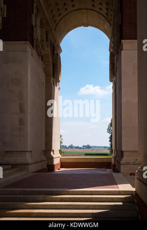 Thiepval Memorial Thiepval Albert Peronne Somme Hauts-de-France Francia Foto Stock