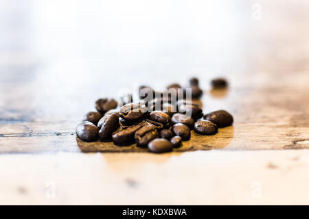 Bella columbian chicchi di caffè preso in un caffè locali int egli regno unito Foto Stock