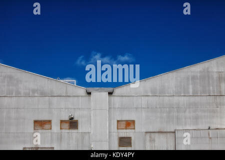 Ex hangar Hughes Aircraft per Spruce Goose, Silicon Beach, Playa Vista, Los Angeles, California, STATI UNITI Foto Stock