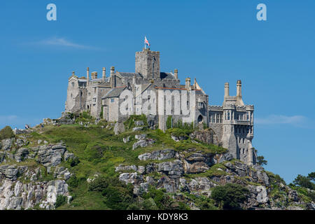 St Michael's Mount, Cornwall Foto Stock