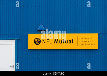 NFU Mutual, Lerwick, Isole Shetland, Scozia, Regno Unito Foto Stock