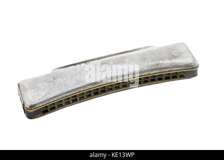 Il tedesco harmonica (mouthorgan) da anni 1920-30. Era molto popolare tra i soldati tedeschi nel fronte orientale durante il WW2 (secondo i russi:)) Foto Stock