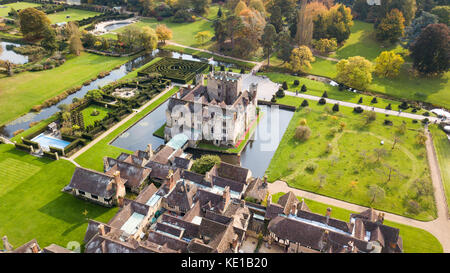 Il castello di Hever Castle Bed and Breakfast, il castello di Hever, Kent, Regno Unito Foto Stock