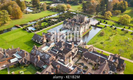 Il castello di Hever Castle Bed and Breakfast, il castello di Hever, Kent, Regno Unito Foto Stock