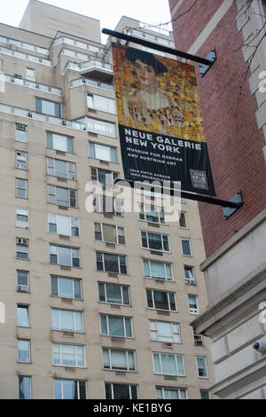 Neue Galerie Museum a Manhattan, New York Foto Stock