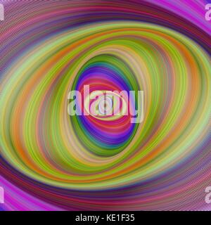 Abstract ipnotico multicolore sfondo di Fractal Illustrazione Vettoriale