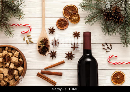 Spezie per vin brulé Foto Stock