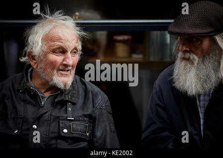 Moto mostra nel centro città di Bristol Foto Stock