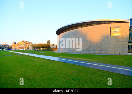 La Kurokawa ala del museo Van Gogh nella luce del mattino, Amsterdam Foto Stock