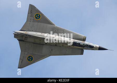 Saab SK35 Draked Trainer a due posti Foto Stock