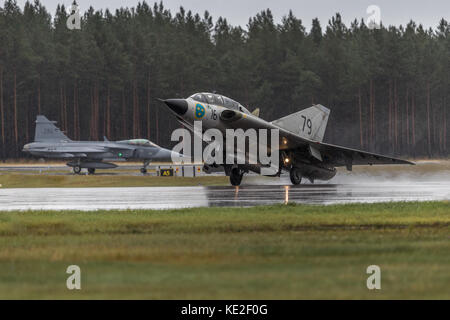 Saab SK35 Draked Trainer a due posti Foto Stock