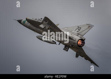 Saab SK35 Draked Trainer a due posti Foto Stock