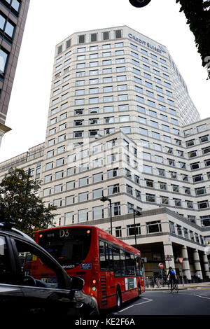 Credit Suisse a Canary Wharf Londra E14 Foto Stock