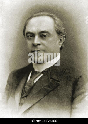 Vladimir de Pachmann - Ritratto di pianista russo. (1848-1933) Foto Stock