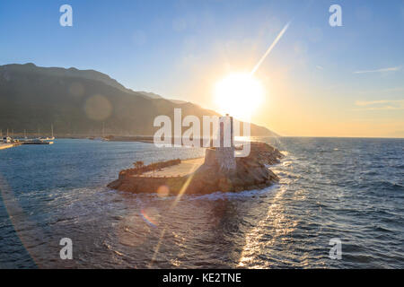 Datca kairos Marina per Datca-Bodrum nave traghetto Foto Stock