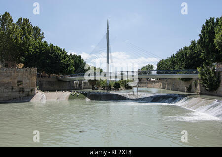 Fiume Segura Murcia - sud orientale della Spagna Foto Stock