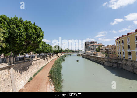 Fiume Segura Murcia - sud orientale della Spagna Foto Stock