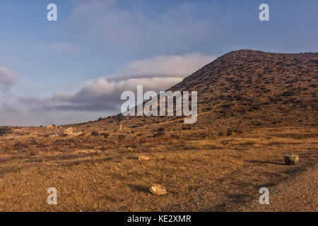 El Cabezo Gordo rock formazione Murcia Spagna Foto Stock