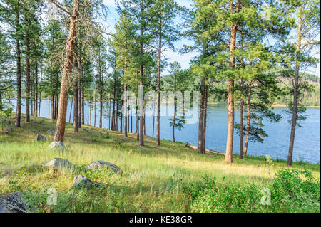 Sheridan lago campeggio Foto Stock