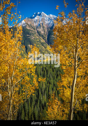 Snowden picco in Colorado di montagne rocciose Foto Stock