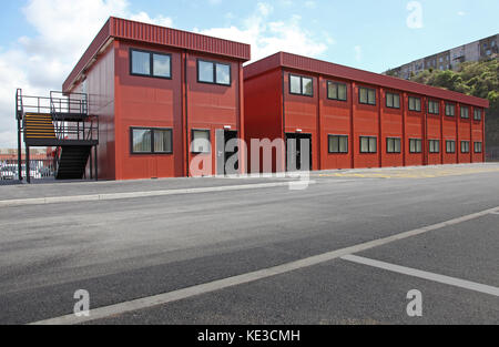 Un nuovo edificio per uffici per Network Rail a Bristol, Regno Unito. Realizzato con moduli prefabbricati che consentono di completare la costruzione in soli 4 mesi. Foto Stock