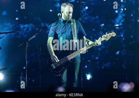 Milano Italia. Il 17 ottobre 2017. L'islandese di rock band SIGUR ROS si esibisce dal vivo sul palco al Mediolanum Forum durante il '2017 World Tour' Foto Stock