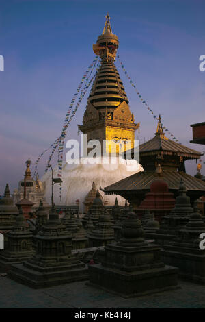 Swayambhunath Foto Stock