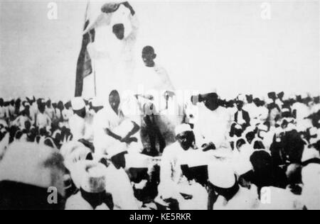 Gandhi Satyagraha Foto Stock