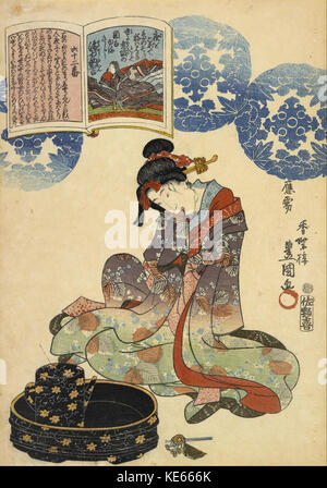 Kunisada Utagawa Toyokuni (III) Untitled Foto Stock