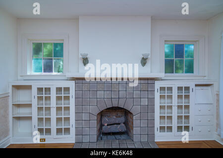 Interno della classe media American home in Kentucky USA Foto Stock