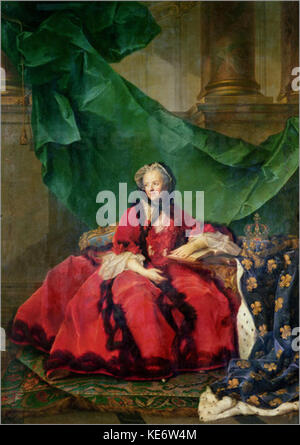 Jean Marc nattier ritratto di Maria leszczynska 148451 Foto Stock