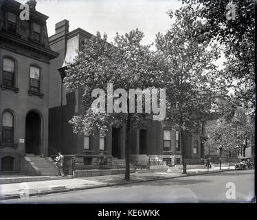 Street a Lafayette Square Foto Stock