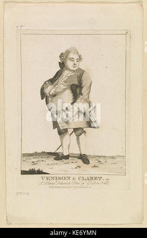 La carne di cervo & Claret, o suor Humpy. Haunch, Bart. di Glutton Hall LCCN2006685173 Foto Stock