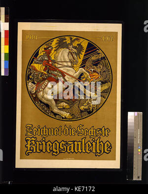 Zeichnet die sechste Kriegsanleihe, 1914 1917 LCCN2004666165 Foto Stock