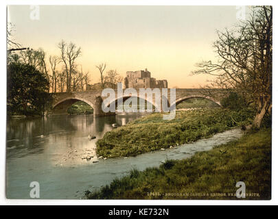 Ullswater, Broughman Castello, vicino a Penrith, Lake District, Inghilterra LCCN2002696887 Foto Stock