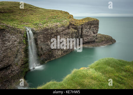 Castello di dunnottar di stonehaven, Scozia. Foto Stock