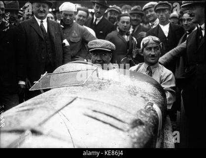 Felice Nazzaro al 1922 grande Prix francese Foto Stock