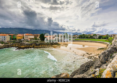 Llanes, Asturias, Spagna Foto Stock