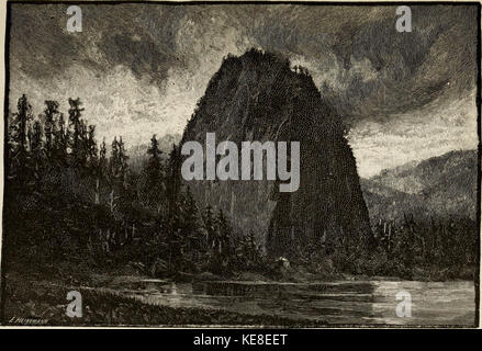 Il grande nord-ovest un libro guida e itinerario per l'uso di turisti e viaggiatori sulle linee Northern Pacific Railroad, Oregon la stazione ferroviaria e la compagnia di navigazione e l'Oregon e (14778759713) Foto Stock