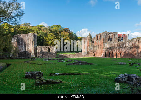 Furness Abbey, Barrow-in-Furness, Cumbrias Foto Stock