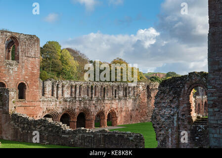 Furness Abbey, Barrow-in-Furness, Cumbrias Foto Stock