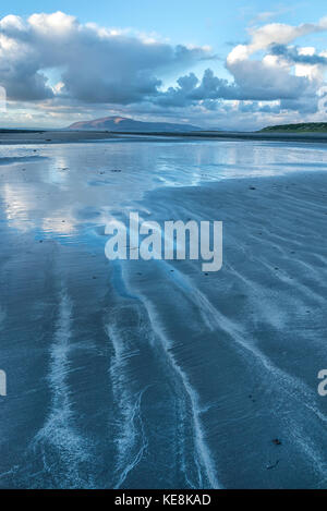 Combe nero visto dalla riva del mare al gap Sandy Lane, Walney Island,Barrow-in-Furness Foto Stock