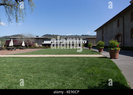 La charles krug winery, Napa Valley Foto Stock