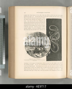 Tibneh, il sito di Timnath. La casa di la moglie di Sansone , e la scena del suo incontro con il giovane leone nella vigna (NYPL B10607452 80665) Foto Stock