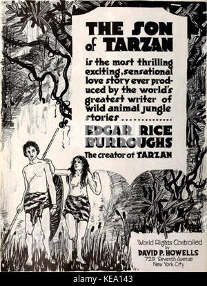 Il figlio di Tarzan (1920) 6 Foto Stock