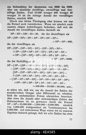 Vom Einmaleins zum solidale Seite 077 Foto Stock